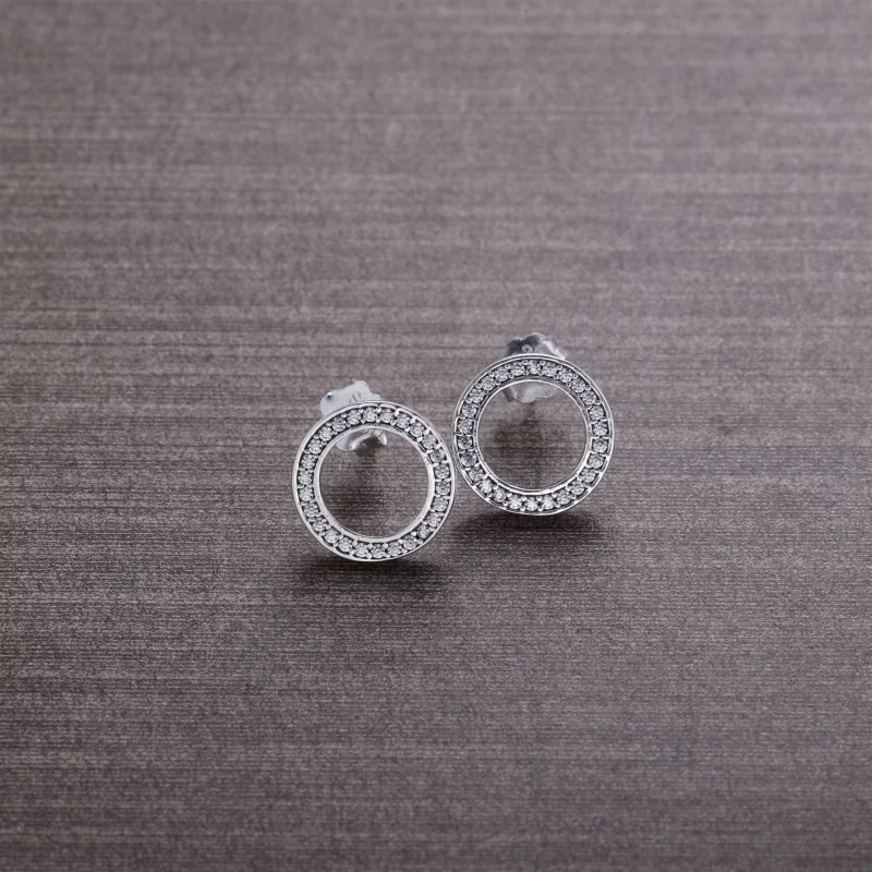(image pour) Boucles d'Oreilles PANDORA Pour Toujours - 290585CZ - Afficher 2