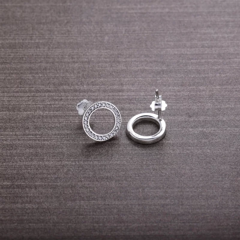 (image pour) Boucles d'Oreilles PANDORA Pour Toujours - 290585CZ - Afficher 3