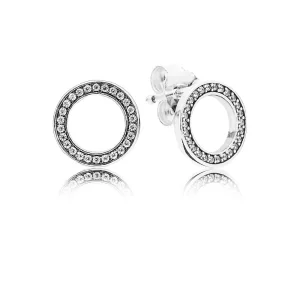 (image pour) Boucles d'Oreilles PANDORA Pour Toujours - 290585CZ