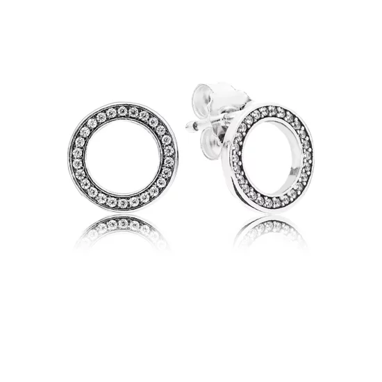 (image pour) Boucles d'Oreilles PANDORA Pour Toujours - 290585CZ