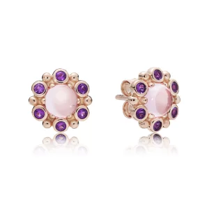 Éclat Héraldique, boucles d’oreilles PANDORA France - 287728NPM (image pour) Éclat Héraldique, boucles d’oreilles PANDORA France - 287728NPM