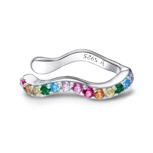 (image pour) Clip d'oreille arc-en-ciel - SCE894
