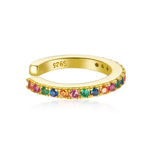 (image pour) Clip d'oreille Coloré - SCE993-B