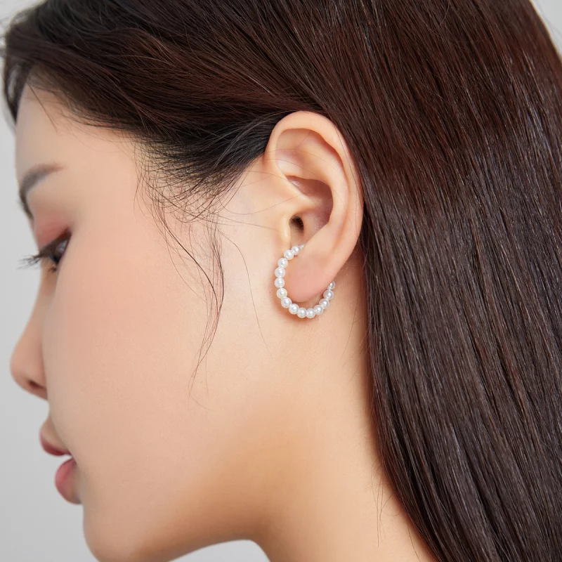 (image pour) Clip d'oreille Perle - SCE1010 - Afficher 7