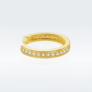 (image pour) Clip d'oreille Simple - SCE998-B
