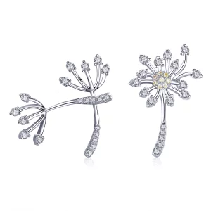 (image pour) Clous d'Oreilles Style PANDORA Amour de pissenlit - SCE506
