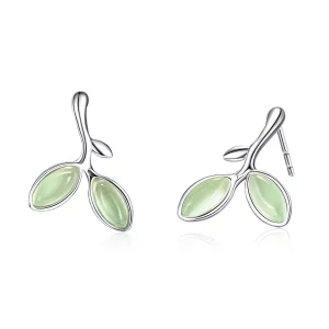 (image pour) Clous d'Oreilles Style PANDORA Espérer - SCE465