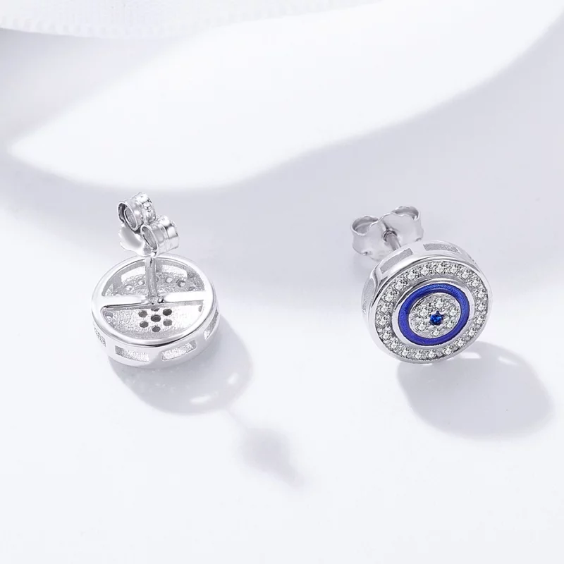 (image pour) Clous d'Oreilles Style PANDORA il du diable - SCE148 - Afficher 5