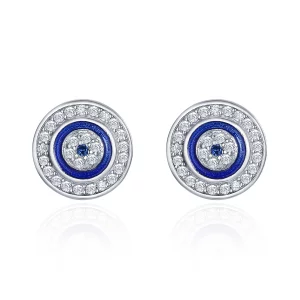 (image pour) Clous d'Oreilles Style PANDORA il du diable - SCE148