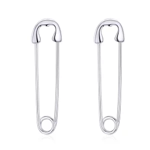 (image pour) Clous d'Oreilles Style PANDORA Joyeux trombone - SCE695-A