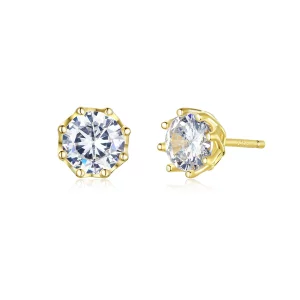 (image pour) Clous d'Oreilles Style PANDORA Léger - SCE499-B
