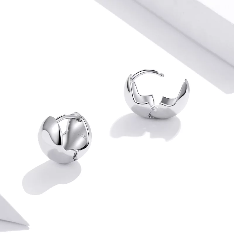 (image pour) Clous d'Oreilles Style PANDORA Miroiter - SCE1119 - Afficher 4
