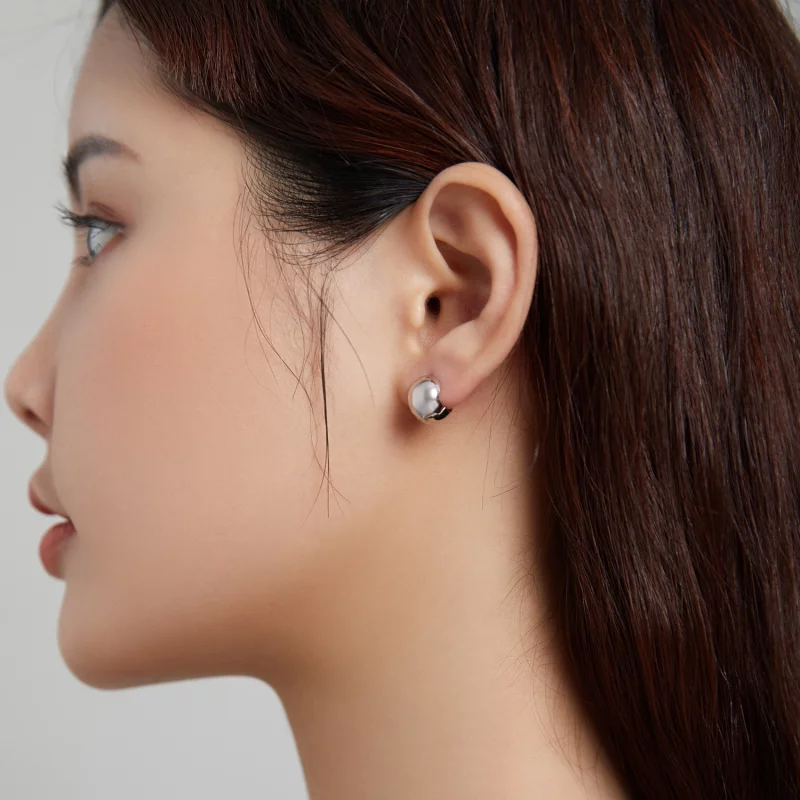 (image pour) Clous d'Oreilles Style PANDORA Miroiter - SCE1119 - Afficher 7