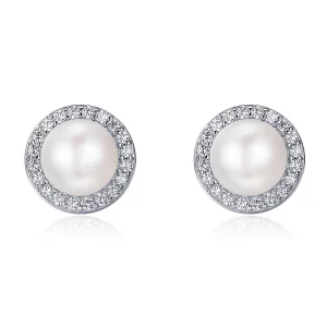 (image pour) Clous d'Oreilles Style PANDORA Monologue élégant - SCE122