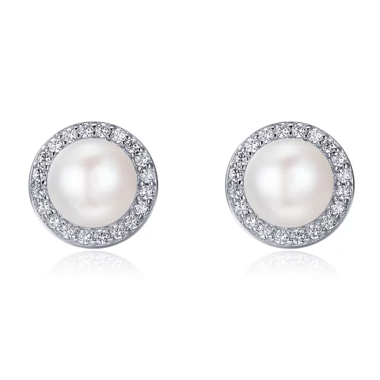 (image pour) Clous d'Oreilles Style PANDORA Monologue élégant - SCE122