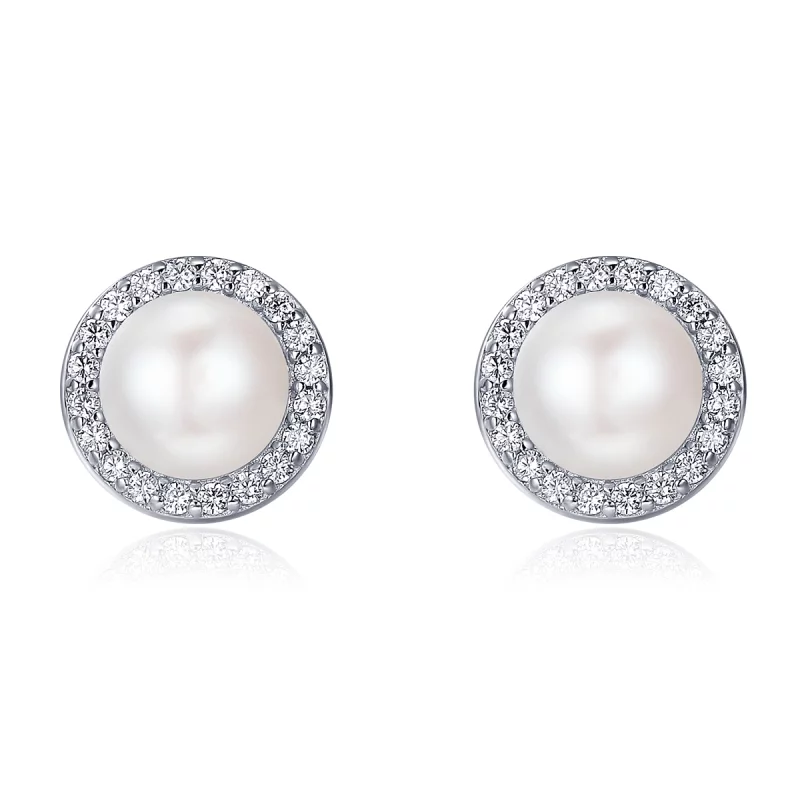 (image pour) Clous d'Oreilles Style PANDORA Monologue élégant - SCE122