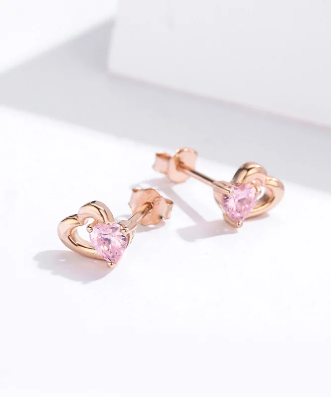(image pour) Clous d'Oreilles Style PANDORA Palpitation - SCE090-C - Afficher 2