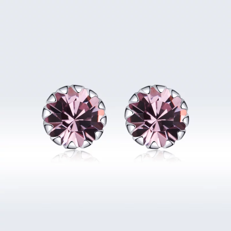(image pour) Clous d'Oreilles Style PANDORA Pierre de naissance juin - SCE862-6 - Afficher 3