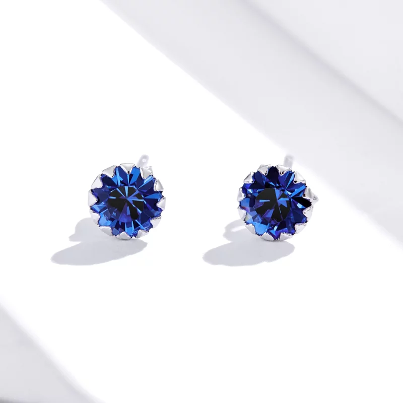 (image pour) Clous d'Oreilles Style PANDORA Pierre de naissance septembre - SCE862-9 - Afficher 2