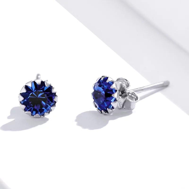 (image pour) Clous d'Oreilles Style PANDORA Pierre de naissance septembre - SCE862-9 - Afficher 3