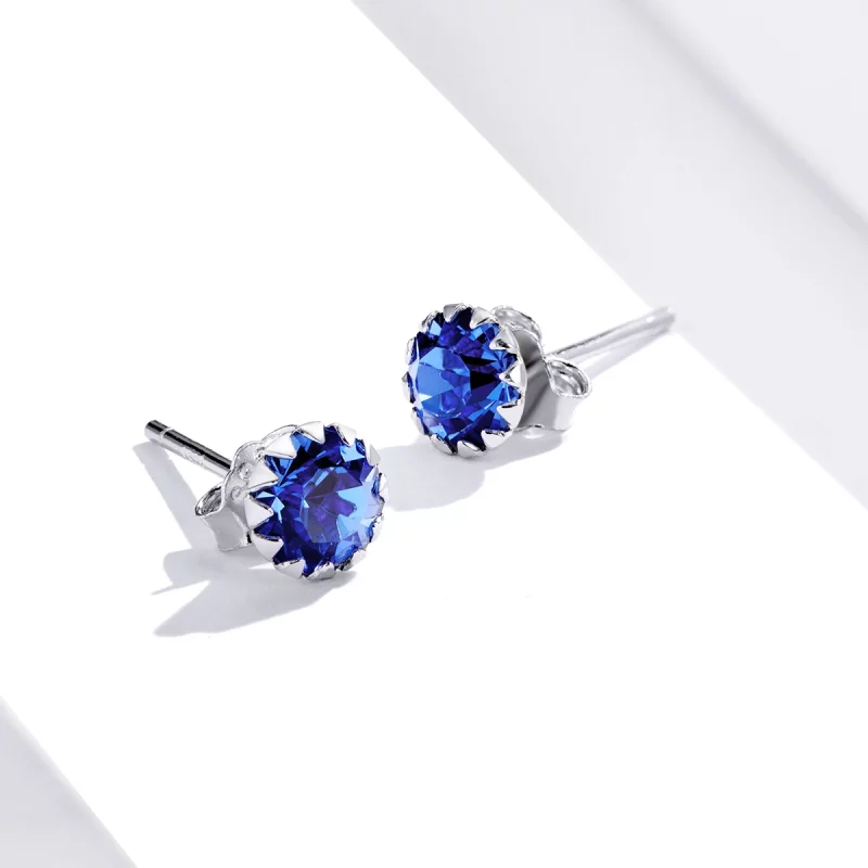 (image pour) Clous d'Oreilles Style PANDORA Pierre de naissance septembre - SCE862-9 - Afficher 4