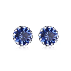 Clous d'Oreilles Style PANDORA Pierre de naissance septembre - SCE862-9 (image pour) Clous d'Oreilles Style PANDORA Pierre de naissance septembre - SCE862-9