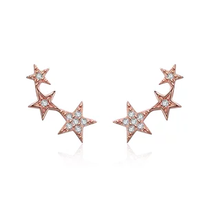 (image pour) Clous d'Oreilles Style PANDORA Secrets d'étoiles - SCE291