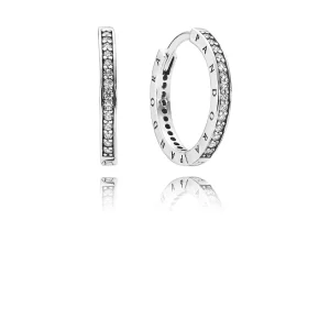 (image pour) Créoles PANDORA - 290558CZ