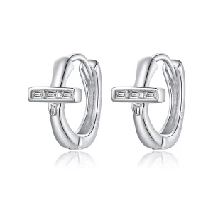 (image pour) Créoles Style PANDORA Brillant - SCE1041