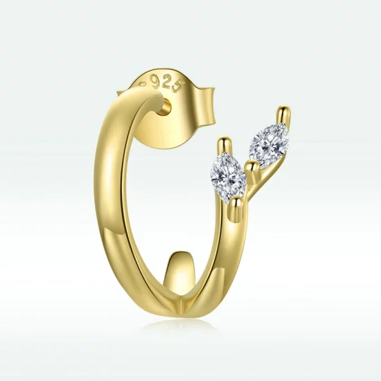 (image pour) Créoles Style PANDORA diamant - SCE1080