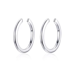 (image pour) Créoles Style PANDORA Simple - SCE647