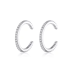 (image pour) Créoles Style PANDORA Simple - SCE842