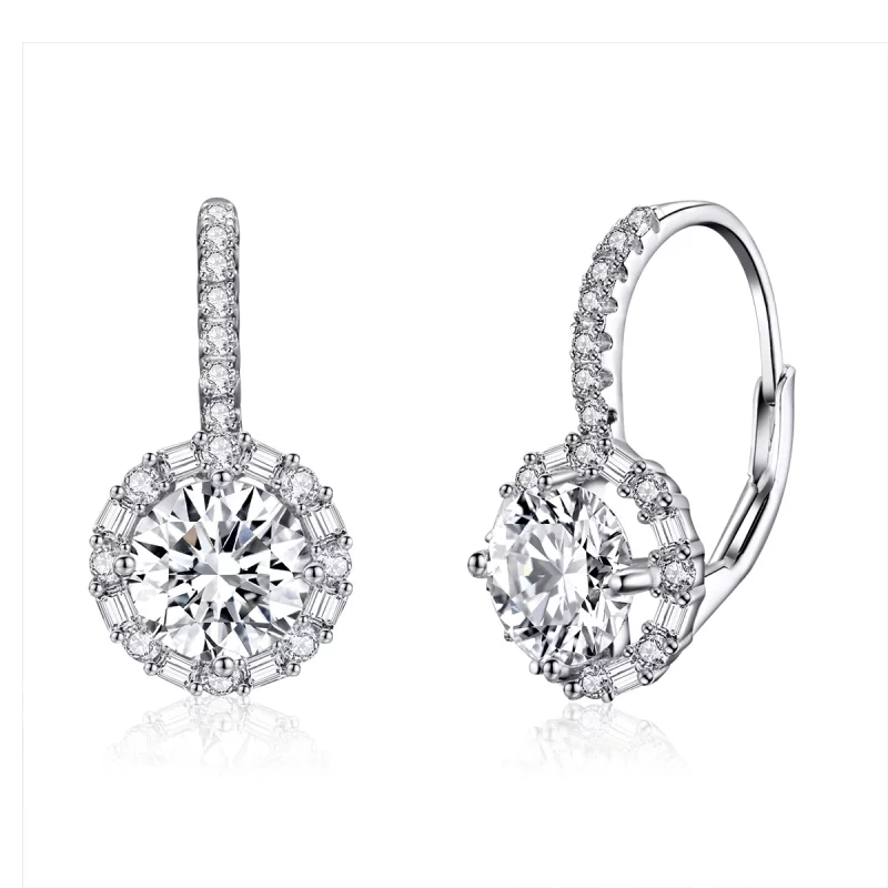 (image pour) Créoles Style PANDORA Temps brillant - SCE508