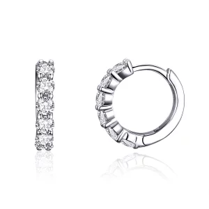 (image pour) Créoles Style PANDORA Temps lumineux - SCE524