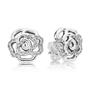 (image pour) PANDORA - Boucle d'Oreilles Rose Scintillante - 290575CZ
