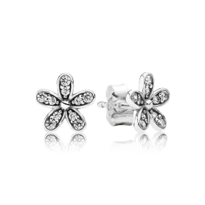 (image pour) PANDORA - Boucles d'Oreilles Marguerite éblouissante - 290570CZ