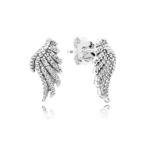 (image pour) PANDORA - Boucles d'Oreilles Plumes Majestueuses - 290581CZ