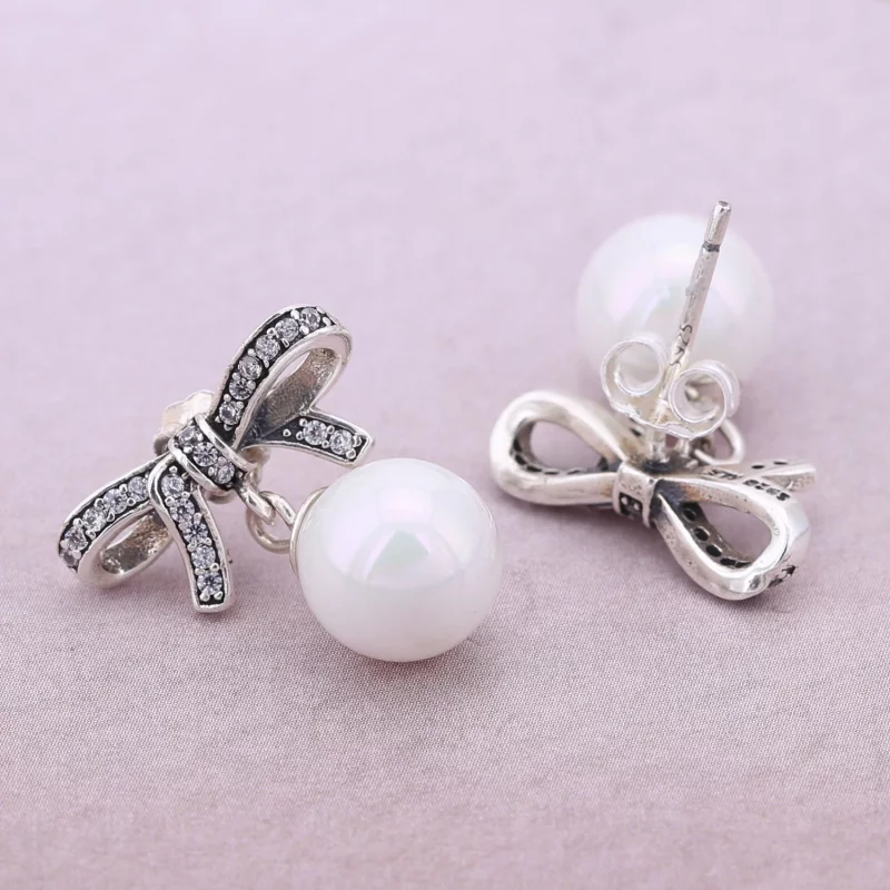 (image pour) PANDORA - Boucles d'Oreilles Tendres Sentiments - 290596P - Afficher 2