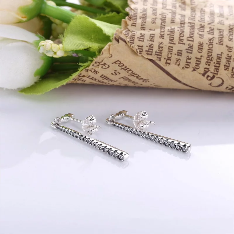 (image pour) PANDORA - Boucles d'Oreilles étoiles Filantes - 296351CZ - Afficher 3