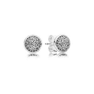 (image pour) PANDORA - Clous d'oreilles Gouttelettes éblouissantes - 290726CZ