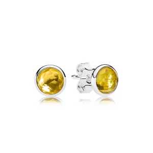 PANDORA - Clous d'Oreilles Gouttelettes de Novembre - 290738ci (image pour) PANDORA - Clous d'Oreilles Gouttelettes de Novembre - 290738ci
