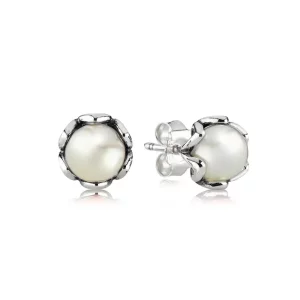 (image pour) PANDORA - Clous d'oreilles Grosse Perle de culture - 290533P