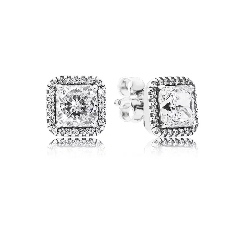 (image pour) PANDORA - Clous d'Oreilles élégance Intemporelle - 290591CZ