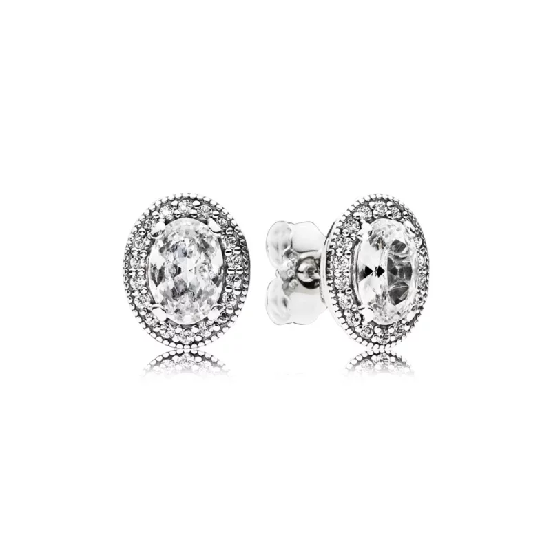 (image pour) PANDORA - Clous d'oreilles élégance Vintage - 290721CZ
