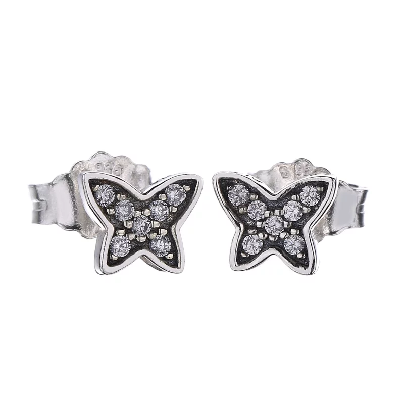 (image pour) PANDORA - Clous d'Oreilles Papillon - 0RWFCrTC