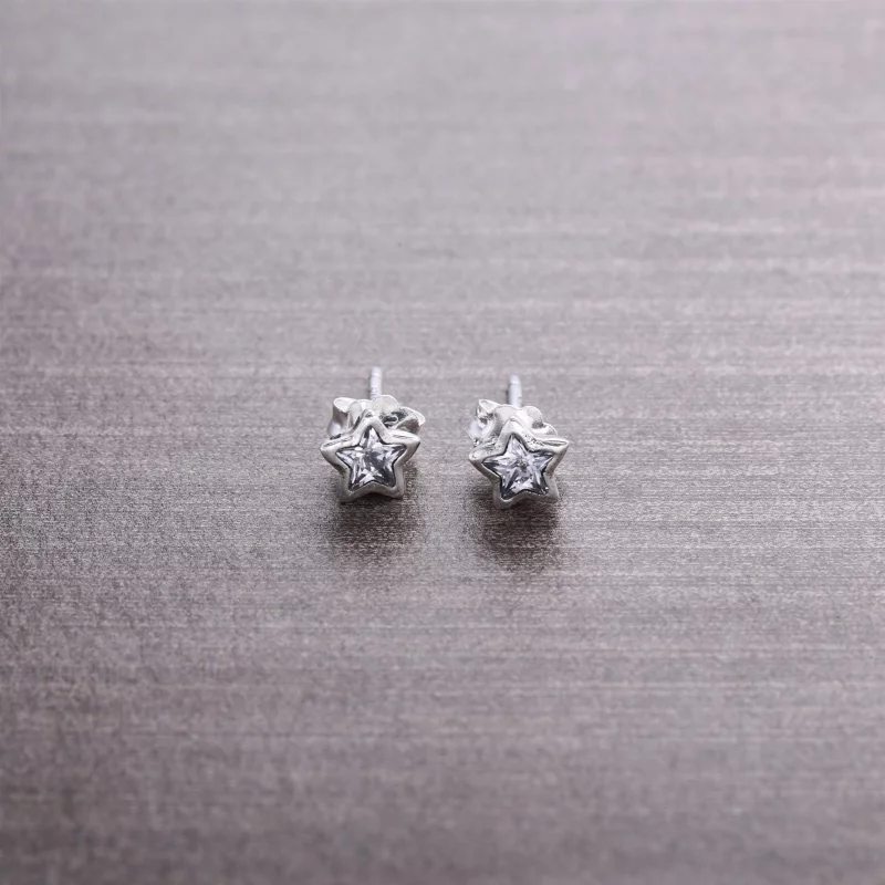 (image pour) PANDORA - Constellation, cz incolore - 290597CZ - Boucles d’oreilles - Afficher 2