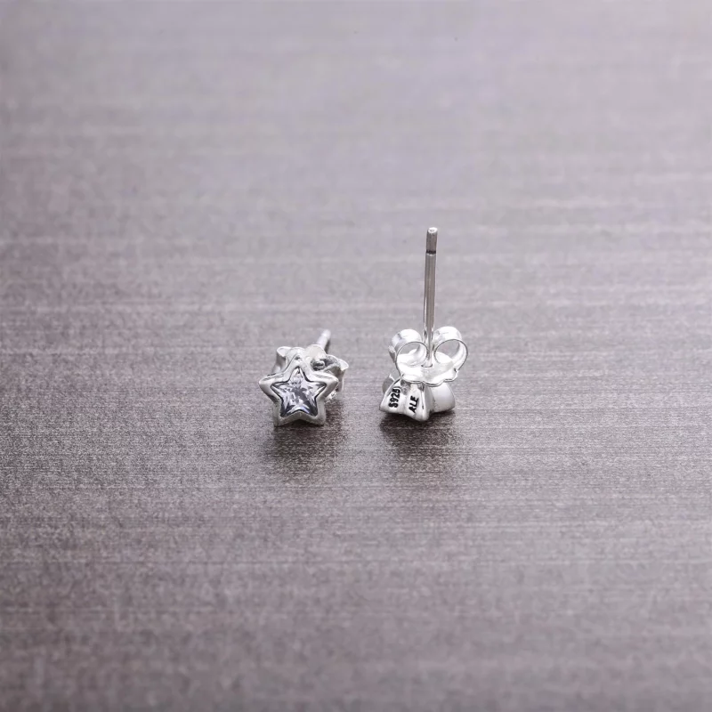 (image pour) PANDORA - Constellation, cz incolore - 290597CZ - Boucles d’oreilles - Afficher 3