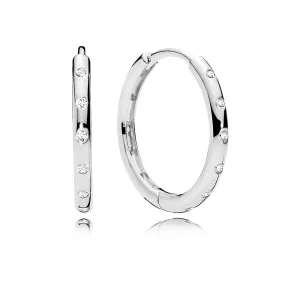 (image pour) PANDORA - Créoles Gouttelettes - 296244CZ