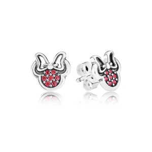 (image pour) PANDORA - Disney, Simplement Minnie - 290580CZR - Boucles d’oreilles
