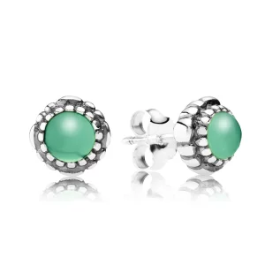 PANDORA - Fleurs de fête, mai, chrysoprase - 290543CH - Boucles d’oreilles (image pour) PANDORA - Fleurs de fête, mai, chrysoprase - 290543CH - Boucles d’oreilles